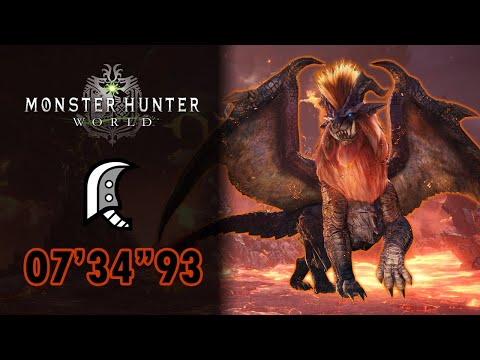 MHW | Arch-tempered Teostra 07'34"93 Great Sword Solo (TA wiki rules)
