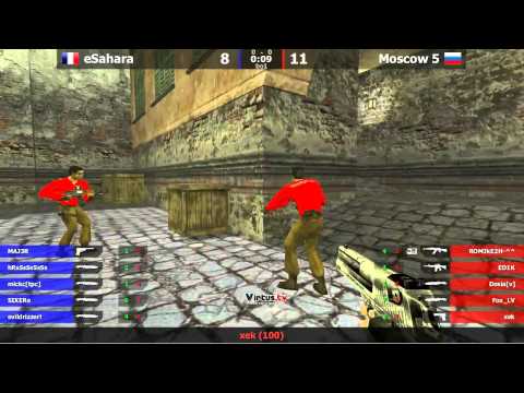 Moscow Five vs eSahara @ TECHLABS Cup 2012