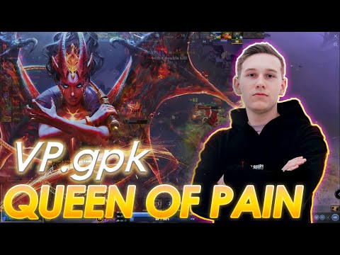 GPK QUEEN OF PAIN 16-1-10 KDA FULL GAMEPLAY Dota 2 Pro Gameplay Highlights