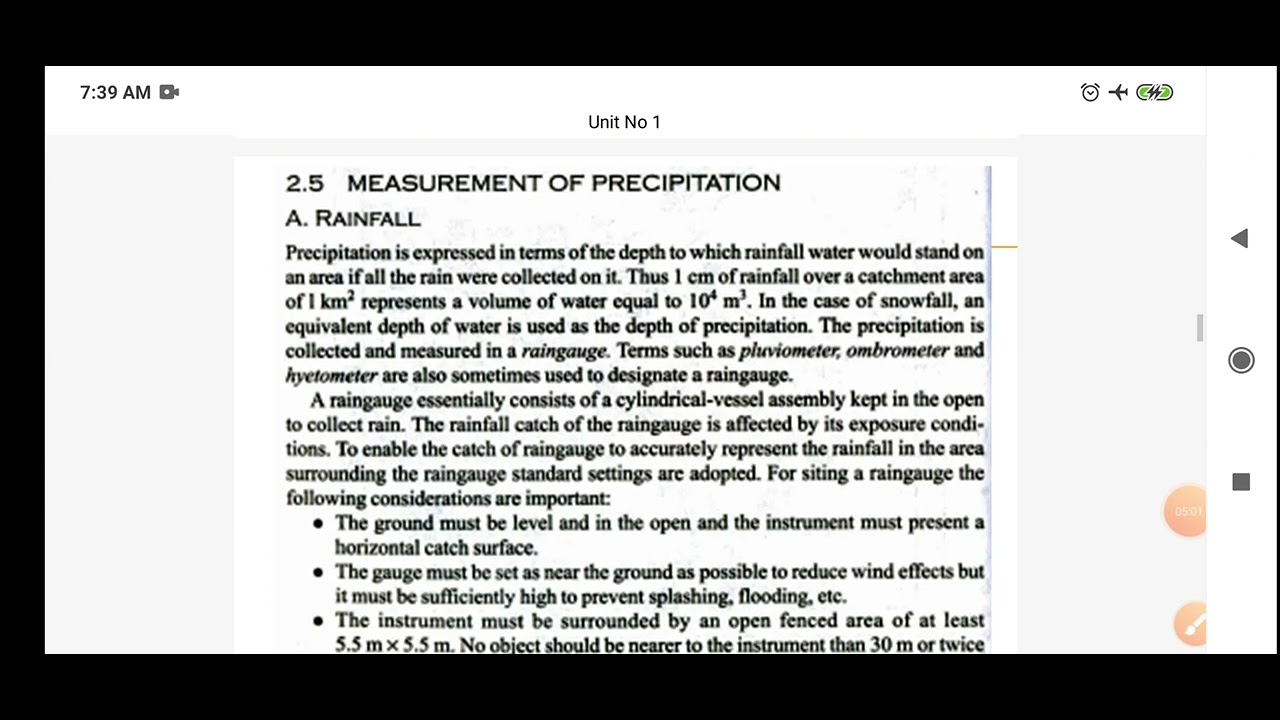 Engineering Hydrology Unit 1 5