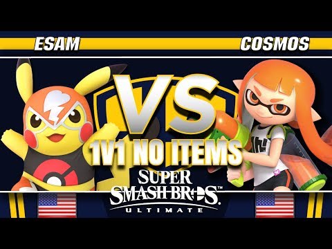 ESAM (Pikachu) vs. Cosmos (Inkling) - SSBU Demo - TBH8