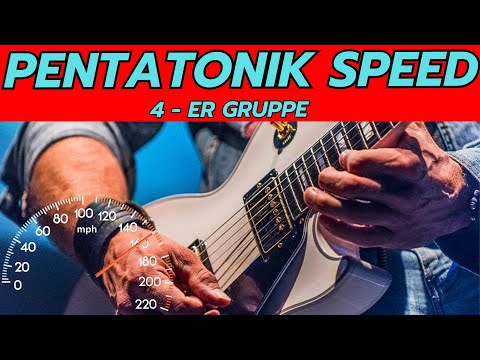 🔥Pentatonic Speed ​​for Rock & Metal – The 4-Beat Pattern! 🎸🤘