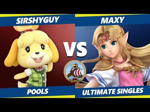 Smash Ultimate Tournament - SirShyGuy (Isabelle) Vs. maXy (Zelda) Valhalla II SSBU Pools