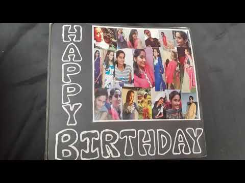 Birthday Scrapbook by Akshata Hedda | Photo album | Friendshipday gift ideas | DIY easy scrapbook