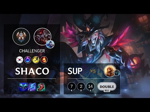 Shaco Support vs Leona - KR Challenger Patch 11.14
