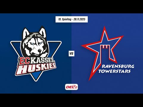 19. Spieltag DEL2 | EC Kassel Huskies vs. Ravensburg Towerstars | Game Highlights