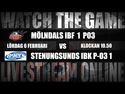 P03: Mölndals IBF 1 P03 - Stenungsunds IBK P-03 1