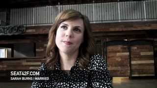 Sarah Burns MARRIED Set Visit Interview video
