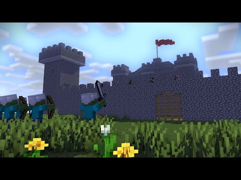 Siege of the castle.. (Minecraft-Animation)