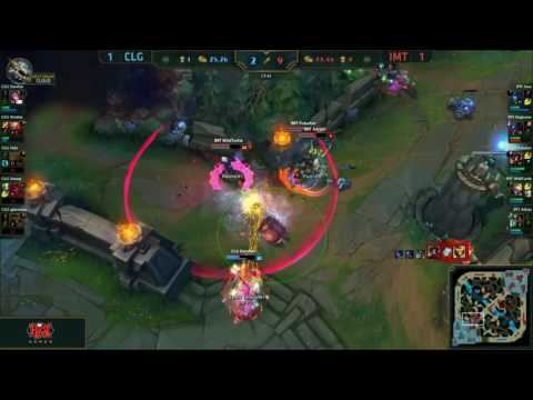 CLG vs Immortals Game 3 Highlights   NA LCS Week 4 Day 1 Summer 2016   CLG vs IMT G3