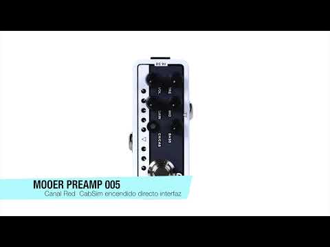 Pedal Mooer Preamp 005 Brown Sound (Demo)