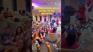 I’m convinced people will do anything for a free Margarita! #margarita #cruise #drinks  #cruiselife
