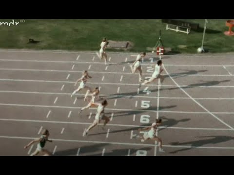 100 Meter Frauen in Dresden am 06.06.1982