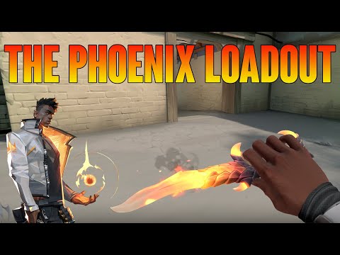 THE PHOENIX SKIN LOADOUT - VALORANT SKIN LOADOUT