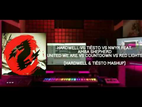 |4/6|UWA vs Countdown vs Red Lights vs Voltage (Hardwell & Tiësto Mashup "16") [Mike Luke Remake]
