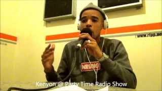 KENYON - Freestyle at Party Time Radio Show - 2013