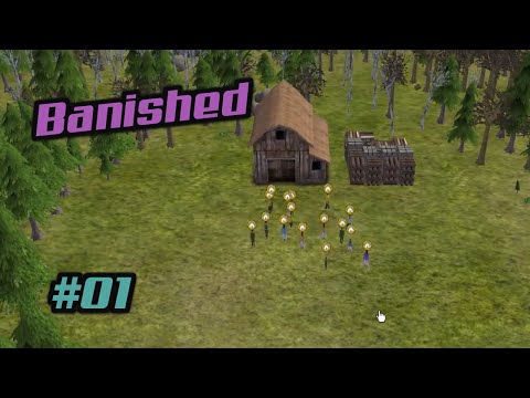 Banished #01 - Deutschᴴᴰ/German - Eine eigende Siedlung!