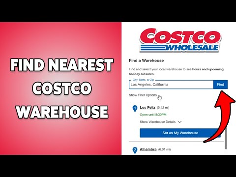 Find The Nearest Costco