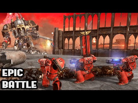 Ultimate Mod WARHAMMER 40K: Space Marines & Imperial Guard vs Chaos! - Men of War: Assault Squad 2