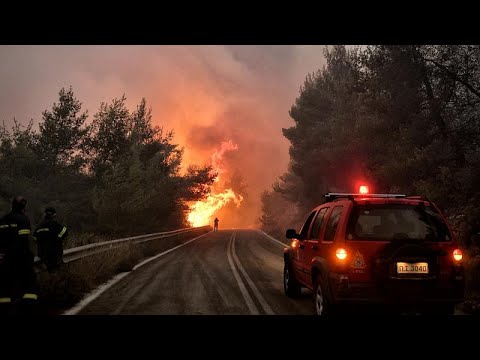 Der Peloponnes brennt: Keine Entwarnung in Sicht