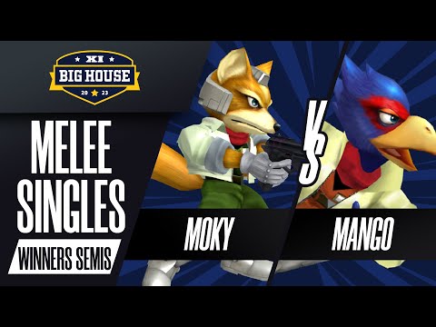 moky (Fox) vs Mang0 (Falco) - Melee Singles Winners Semis - The Big House 11