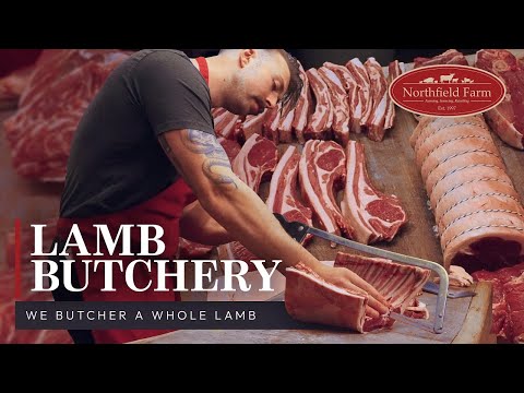 Lamb Butchery: Get up close and personal as we butcher a whole lamb.