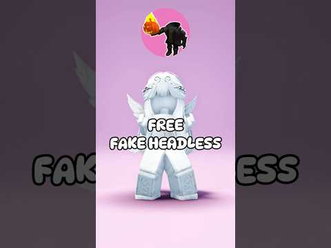 FREE HEADLESS #robloxshorts
