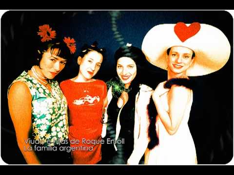 Viuda e hijas de Roque Enroll - La familia argentina