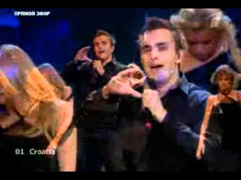 Igor Cukrov feat Andrea   Lijepa Tena Evrovidenie 2009  Xorvatiw