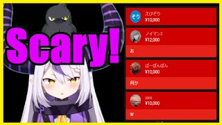 Laplus Learned The Horror of Red Superchats & Get Teased By Fans【Hololive | Eng Sub】