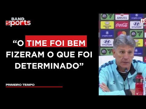 RENATO GAÚCHO FALA SOBRE VITÓRIA DO GRÊMIO CONTRA O ESTUDIANTES POR 1 A 0 NA LIBERTADORES