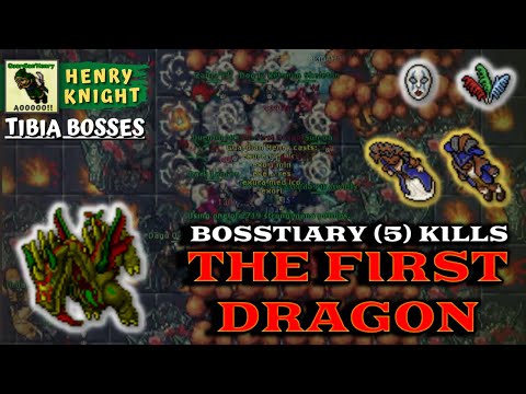 TIBIA BOSSES #75 HOW TO MAKE THE BOSS "THE FIRST DRAGON"