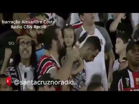 Santa Cruz 3x1 Confiança/SE - Rádio CBN Recife