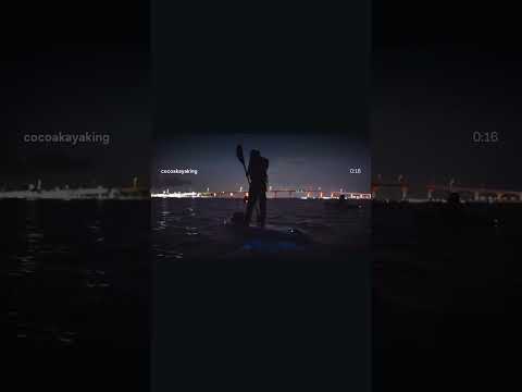 Bioluminescent tours in Cocoa Beach, Florida with Cocoa Kayaking!