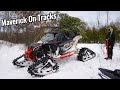 Maverick On Tracks After Blizzard