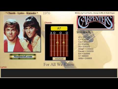 For All We Know - Perry Como