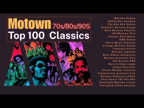 🎙️ Top 100 Motown Classics – Soul & R&B Oldies from the 70s, 80s, 90s | Timeless Hits Playlist