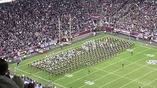 Texas A&M Fighting Texas Aggie Band Halftime Drill LSU 11/26/2022