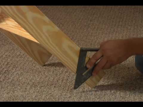 Werner Ladder - How To Customize The Length Of Your Wood Attic Ladder