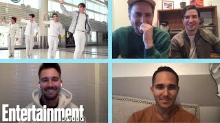 Big Time Rush Reacts To Their “Worldwide” Music Video 10 Years Later | Entertainment Weekly