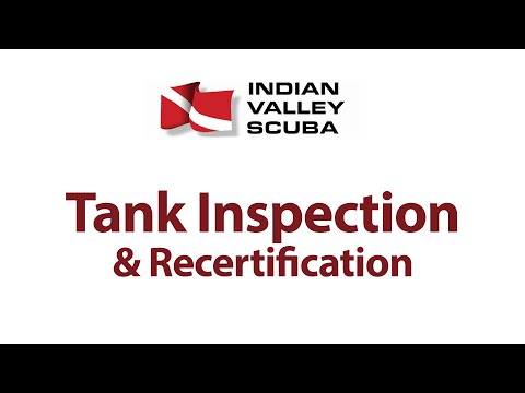 Cylinder Inspections, Testing and Certification at Indian Valley Scuba