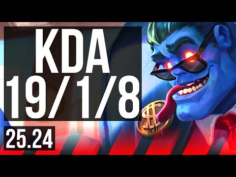 DR. MUNDO vs PANTHEON (TOP) | Good KDA: 19/1/8 | EUNE Master | 25.24