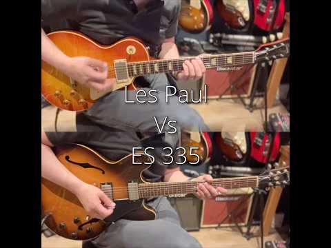 Gibson Les Paul Vs Gibson ES-335 - Black Sabbath, Iron Man