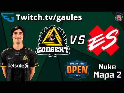 GODSent vs ExtraSalt (Nuke - Mapa 2 MD5) FINAL DreamHack Open - Transmissão gaules