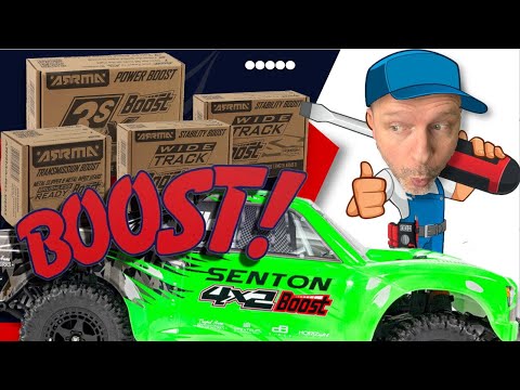 2WD To 4WD Let's BOOST IT! Upgrading Arrma Senton 4x2 Boost. Beginners Guide