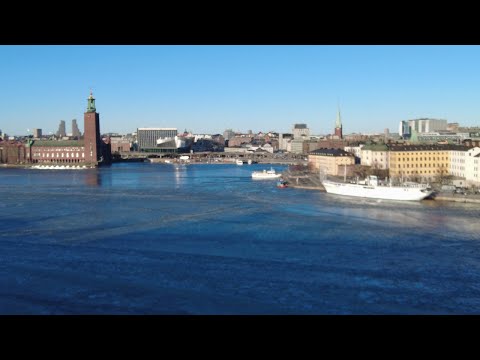 Stockholm walk over the heights of Södermalm with some Nordic Noir areas.