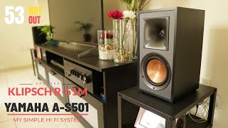 Video thumbnail for Review 4: Yamaha Amplifier & Klipsch Speakers | My Simple Hi-Fi Systems by SAJEEV KARAYIL