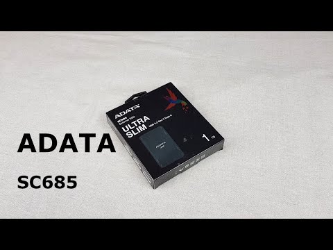 ADATA SC685 External SSD Unboxing