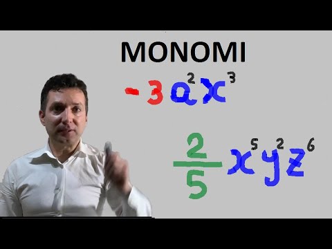 Monomials - basic concepts about monomials