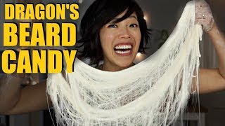 DRAGON&#39;S BEARD CANDY Hand-pulled Cotton Candy Recipe - FAILS Included!